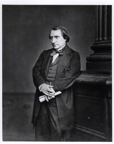 Portrait of Ernest Renan (1823-92) 1865 by French Photographer